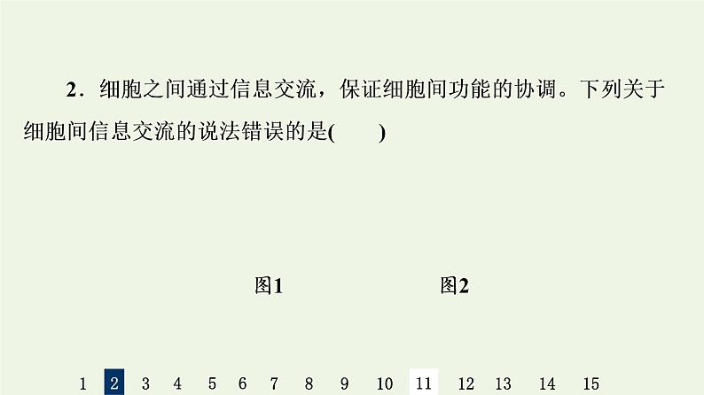 高考生物一轮复习课后集训5细胞膜和细胞核课件第4页