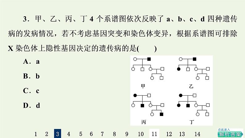 高考生物一轮复习课后集训23人类遗传参件20课件PPT第7页