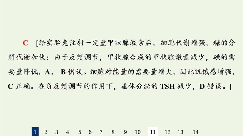 高考生物一轮复习课后集训27通过激素的调节及神经调节与体液调节的关系课件第4页