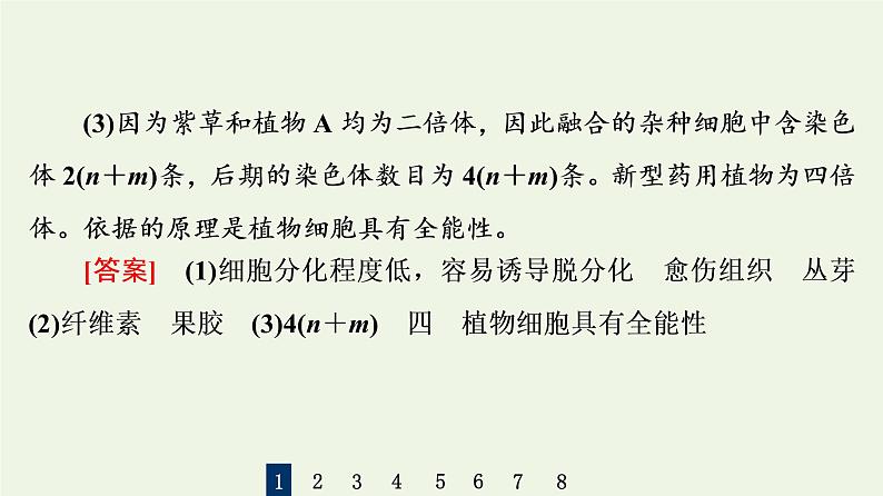 高考生物一轮复习课后集训39细胞工程课件第6页