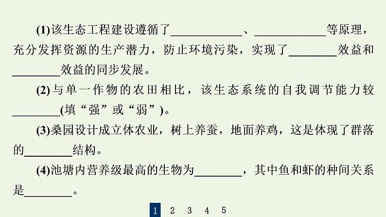 高考生物一轮复习课后集训41生态工程课件04