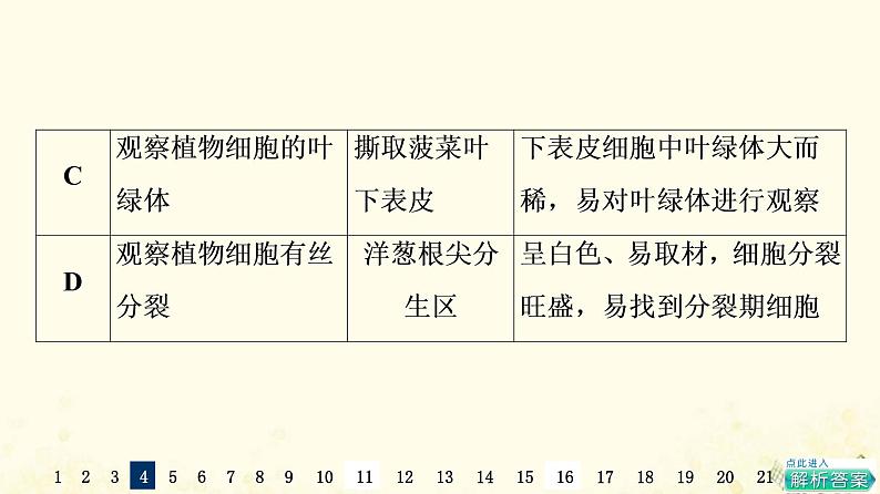 高考生物一轮复习选择性考试阶段滚动评估验收卷3课件第7页