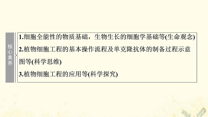 高考生物一轮复习现代生物科技专题第2讲细胞工程课件第4页