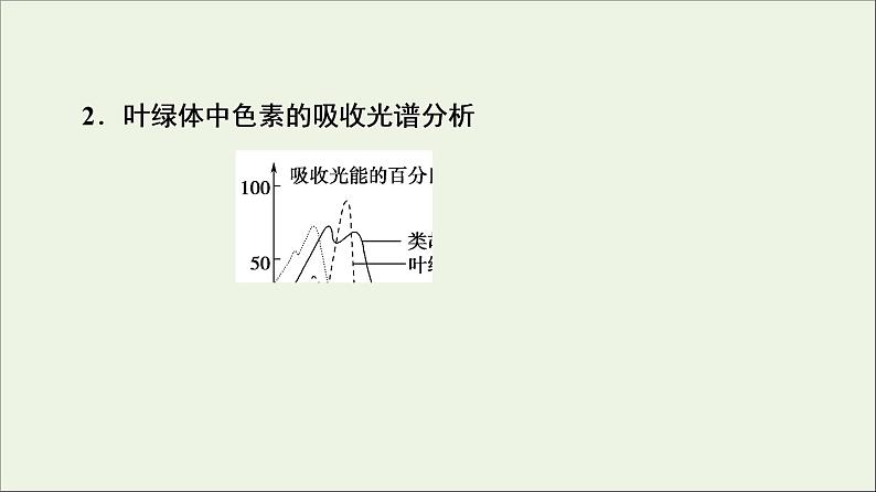 高考生物一轮复习第3单元细胞的能量供应和利用第3讲光合作用Ⅰ课件第6页