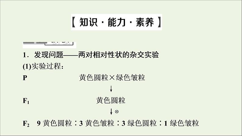 高考生物一轮复习第5单元遗传定律和伴性遗传第2讲孟德尔的豌豆杂交实验二课件05