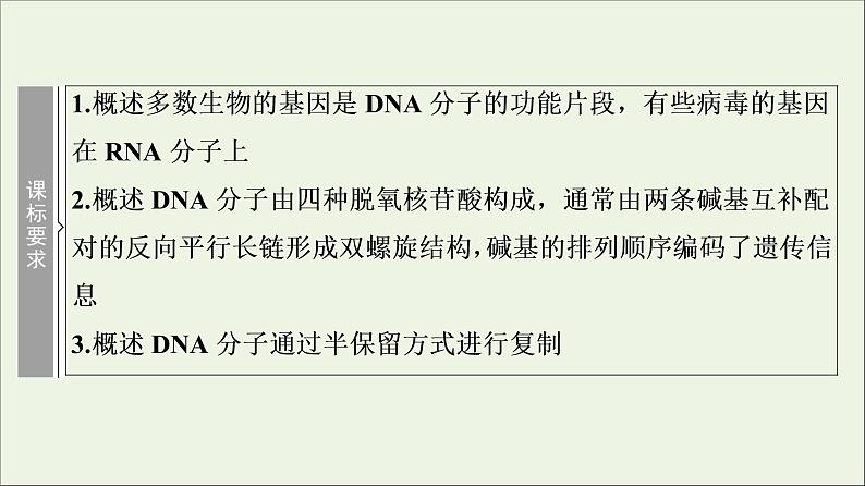 高考生物一轮复习第6单元遗传的分子基础第2讲DNA分子的结构复制与基因的本质课件02