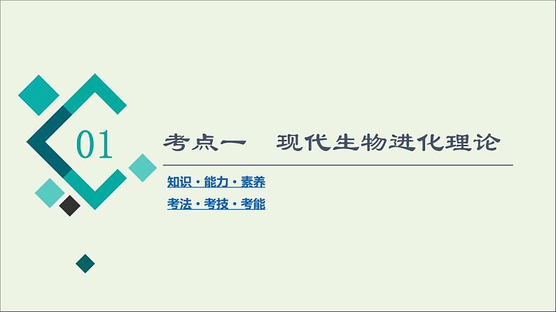 高考生物一轮复习第7单元生物的变异育种与进化第4讲现代生物进化理论课件04