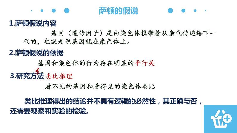 2.2 基因在染色体上 课件【新教材】2020-2021学年高一生物人教版（2019）必修二第8页