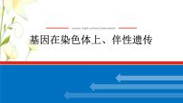 新教材高考生物一轮复习第一单元遗传的基本规律3基因在染色体上伴性遗传课件必修2