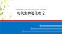 新教材高考生物一轮复习第三单元生物的变异育种与进化4生物的进化课件必修2