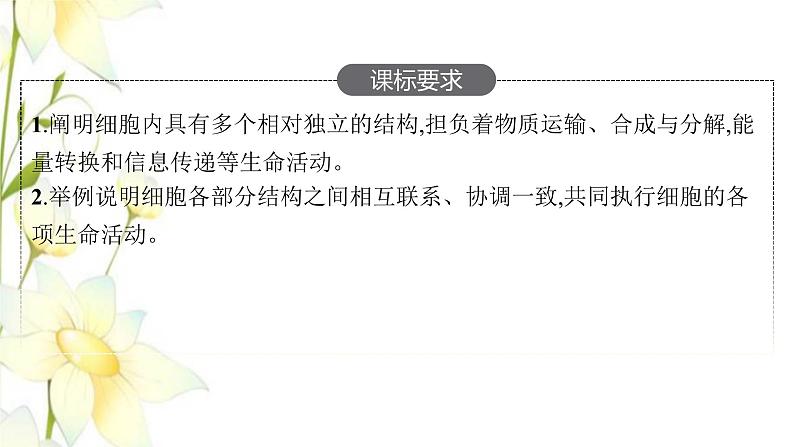 新教材高考生物一轮复习第二单元细胞的基本结构细胞的物质输入和输出第2讲细胞器之间的分工合作课件新人教版第2页