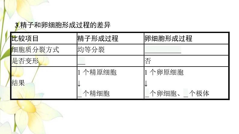 新教材高考生物一轮复习第四单元细胞的生命历程第2讲减数分裂和受精作用课件新人教版第8页