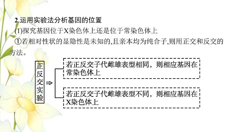 新教材高考生物一轮复习第五单元遗传因子的发现和伴性遗传能力素养提升课5基因定位的遗传实验设计与分析课件新人教版第7页