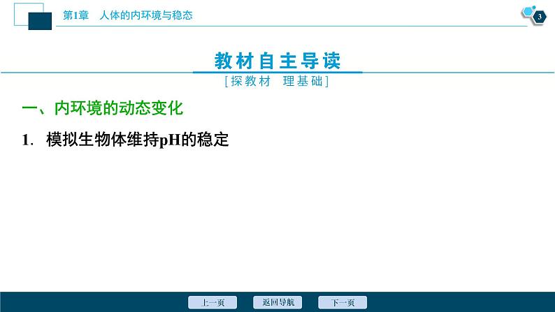 2021-2022学年高中生物新人教版选择性必修1 内环境的稳态（40张）课件04