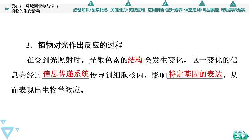 2021-2022学年高中生物新人教版选择性必修1 环境因素参与调节植物的生命活动（42张）  课件第5页