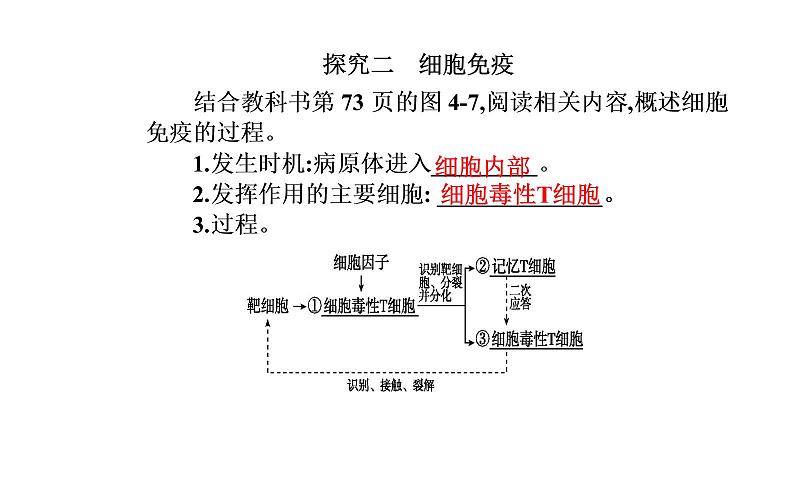 2021-2022学年高中生物新人教版选择性必修1 第4章 第2节  特异性免疫 课件（34张）第6页