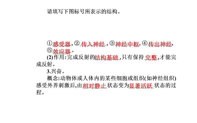 2021-2022学年高中生物新人教版选择性必修1 第2章 第2节  神经调节的基本方式 课件（24张）04