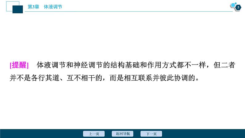 2021-2022学年高中生物新人教版选择性必修1 体液调节与神经调节的关系（50张）课件06