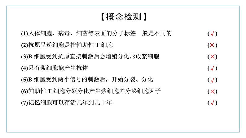 2021-2022学年高中生物新人教版选择性必修1 特异性免疫 课件（34张）（鲁辽湘版）第6页