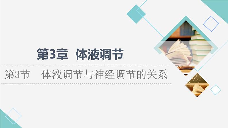 2021-2022学年高中生物新人教版选择性必修1 体液调节与神经调节的关系（55张）  课件01