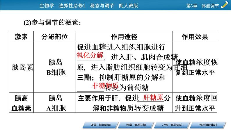 2021-2022学年高中生物新人教版选择性必修1 第3章 第2节 激素调节的过程 课件（68张）05