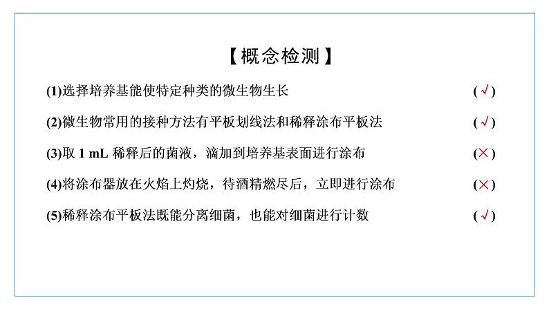 2021-2022学年高中生物新人教版选择性必修3 微生物的选择培养和计数 课件（51张）（湖南、辽宁、山东）07