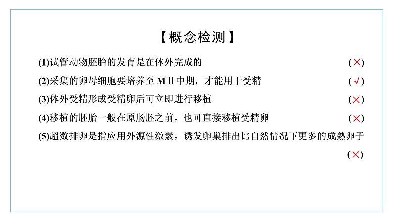 2021-2022学年高中生物新人教版选择性必修3 胚胎工程技术及其应用 课件（36张）（湖南、辽宁、山东）第5页