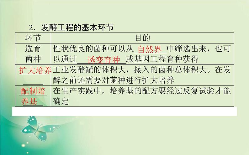 2021-2022学年高中生物新人教版选择性必修3 1.3 发酵工程及其应用 课件（66张）03