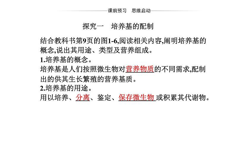 2021-2022学年高中生物新人教版选择性必修3 微生物的基本培养技术   课件（34张）第3页