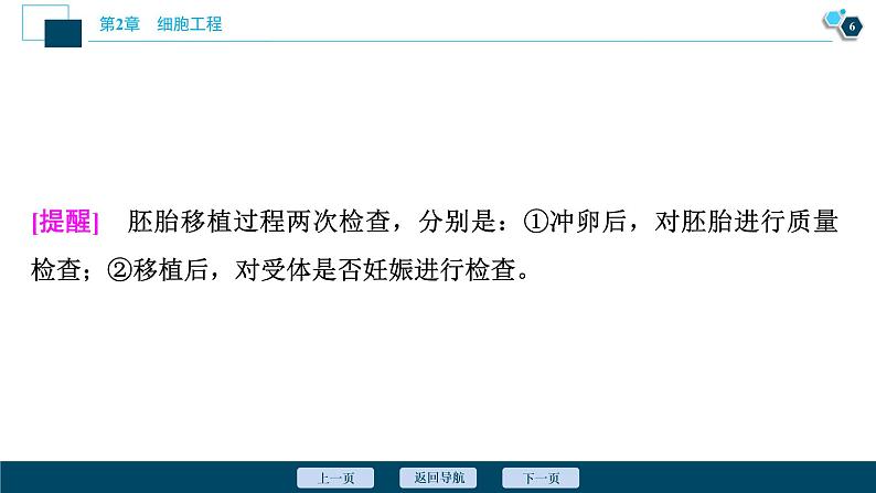 2021-2022学年高中生物新人教版选择性必修3 胚胎工程技术及其应用 （43张）  课件第7页