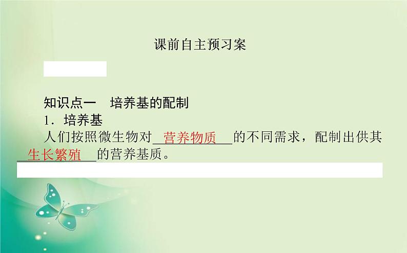 2021-2022学年高中生物新人教版选择性必修3 1.2.1 微生物的基本培养技术 课件（84张）02