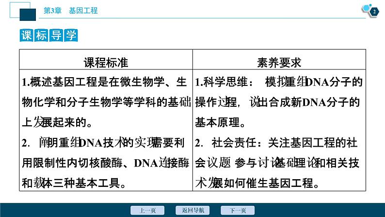 2021-2022学年高中生物新人教版选择性必修3 重组DNA技术的基本工具 （38张）  课件第3页