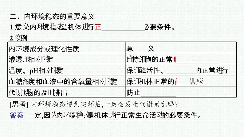 2021-2022学年高中生物新人教版选择性必修1 内环境的稳态 课件（42张）第7页