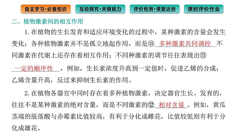 2021-2022学年高中生物新人教版选择性必修1  第5章 第2节 其他植物激素 课件（88张）07