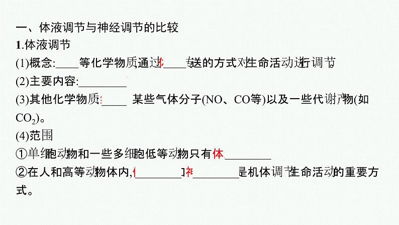 2021-2022学年高中生物新人教版选择性必修1 体液调节与神经调节的关系 课件（34张）05