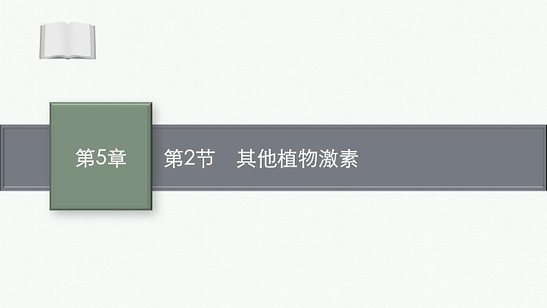 2021-2022学年高中生物新人教版选择性必修1 其他植物激素 课件（23张）第1页