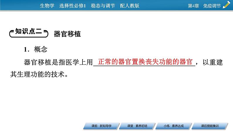 2021-2022学年高中生物新人教版选择性必修1  第4章 第4节 免疫学的应用 课件（58张）第8页