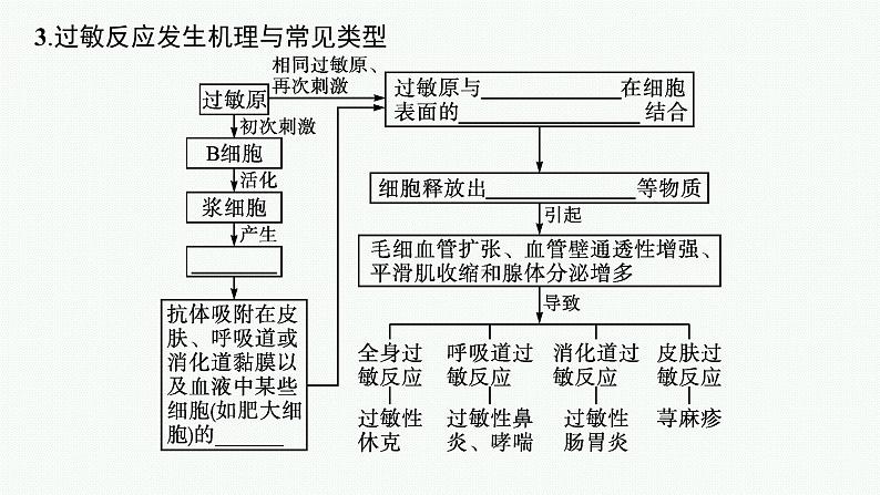 2021-2022学年高中生物新人教版选择性必修1 免疫失调 课件（50张）第6页