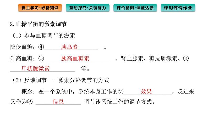 2021-2022学年高中生物新人教版选择性必修1  第3章 第2节 激素调节的过程 课件（103张）第4页