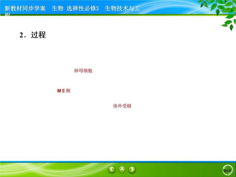 2021-2022学年高中生物新人教版选择性必修3 胚胎工程技术及其应用 课件（55张）第5页