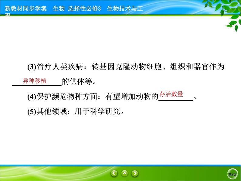 2021-2022学年高中生物新人教版选择性必修3 动物体细胞核移植技术和克隆动物 课件（48张）08