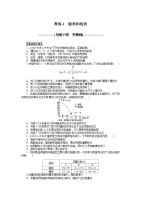 2022 新高考 【专题训练4】第一单元 细胞的分子组成--糖类和脂质（含答案解析）