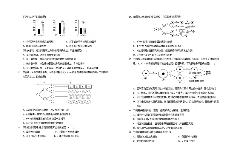 宁夏银川市一中2021-2022学年高二上学期期末考试生物试题含答案第2页