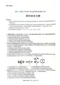 2022年许昌市高三二模理科综合生物试卷含答案