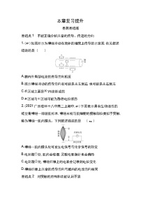 高中生物人教版 (新课标)必修3《稳态与环境》第2章 动物和人体生命活动的调节综合与测试当堂检测题