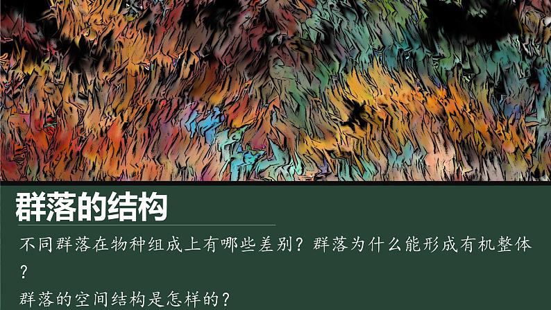 2.1 群落的结构 课件-【新教材】2021-2022学年高二生物选择性（2019）必修二第1页