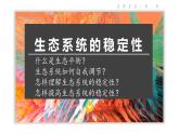 3.5 生态系统的稳定性 课件-【新教材】2021-2022学年高二生物选择性（2019）必修二