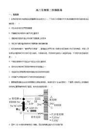 高三生物第二次模拟卷 （含答案+解析）