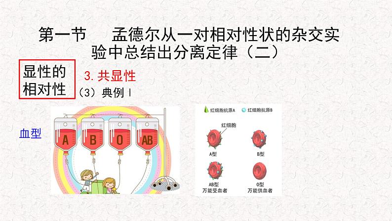 1.1.2 孟德尔从一对相对性状的杂交实验中总结出分离定律 课件-浙科版高中生物必修2遗传与进化(共22张PPT)06