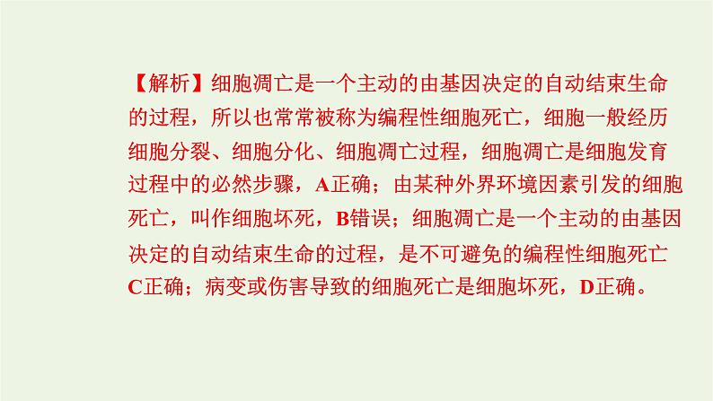 2021_2022学年新教材高中生物高效作业27细胞凋亡是编程性死亡课件浙科版必修第一册06